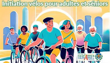 Initiation vélos pour adultes et séniors