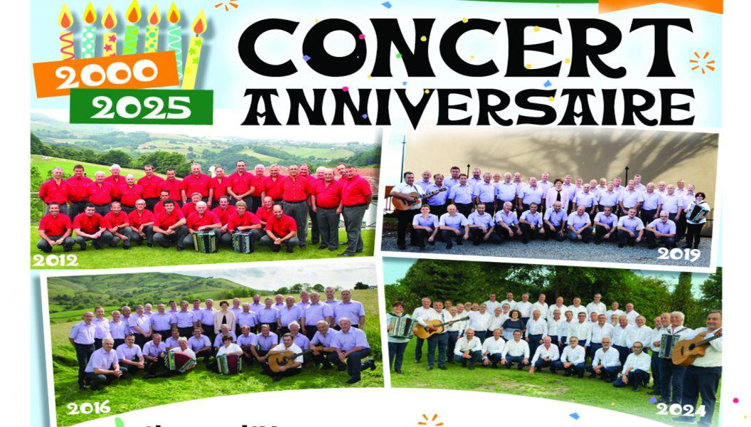 Concert 25 ans d’Elgarrekin + repas des 25 ans