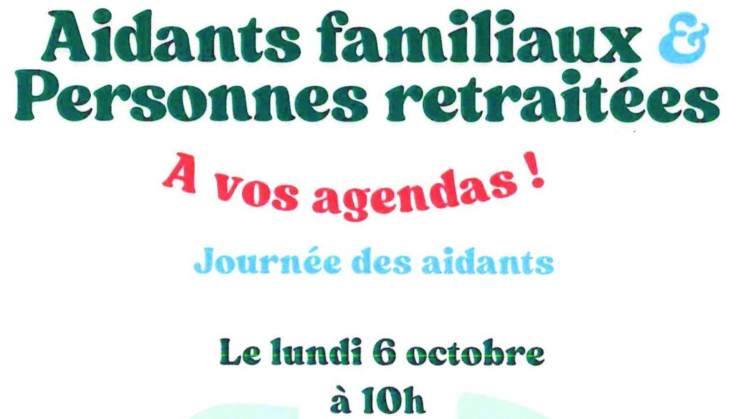Journées des aidants