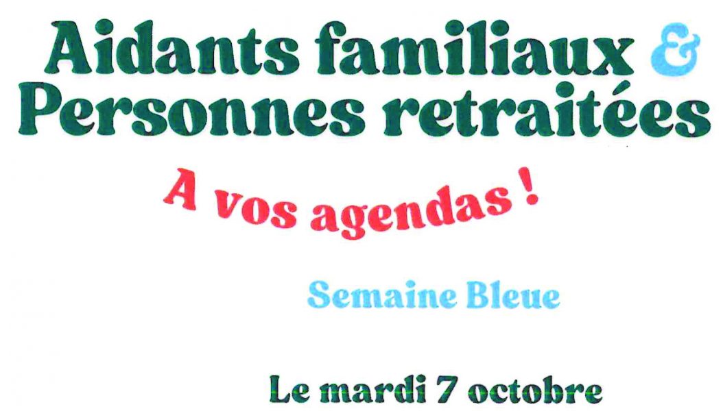 Semaine bleue 2025