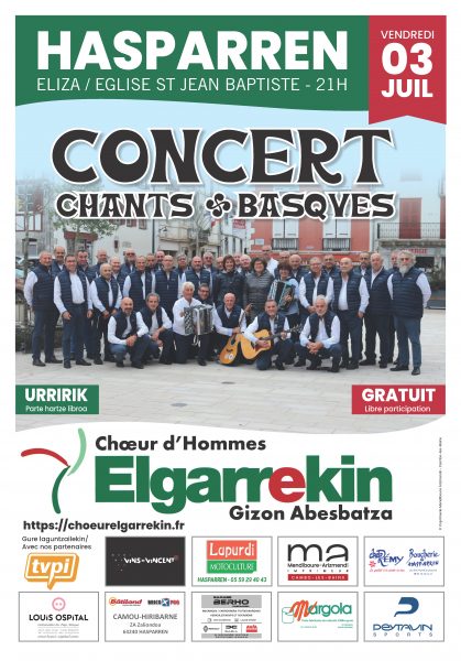 Concert du chœur Elgarrekin