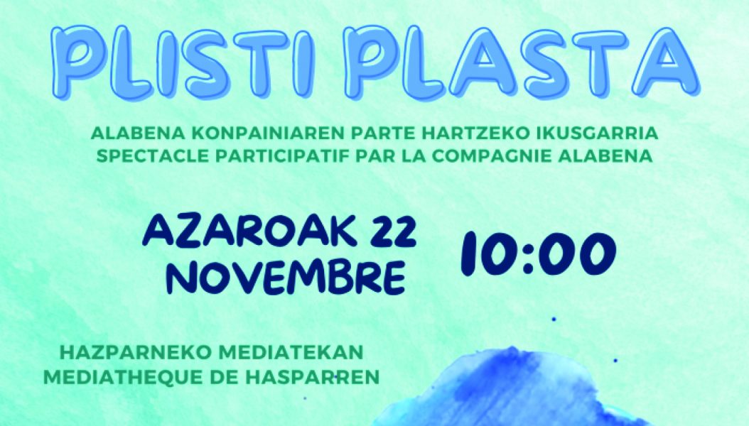 Spectacle participatif Plisti Plasta