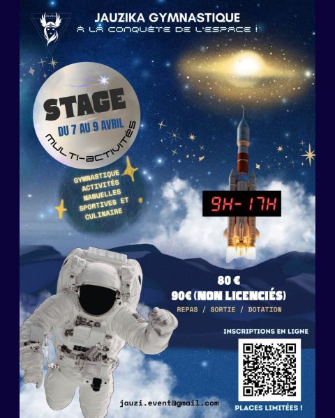 Stage Jauzika gymnastique : À la conquête de l’espace