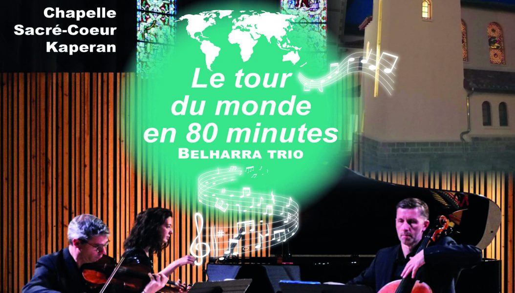 Belharra Trio «Le tour du monde en 80 minutes»