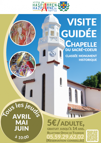 Visite guidée de la chapelle du Sacré-Cœur