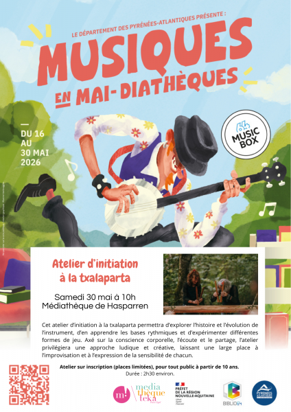 Atelier initiation Txalaparta