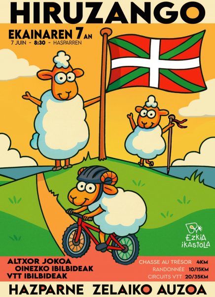Hiruzango randonnée pédestre et VTT