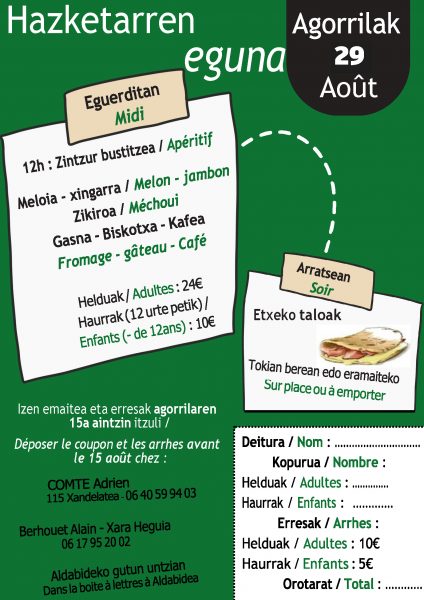 Repas du quartier Hasquette